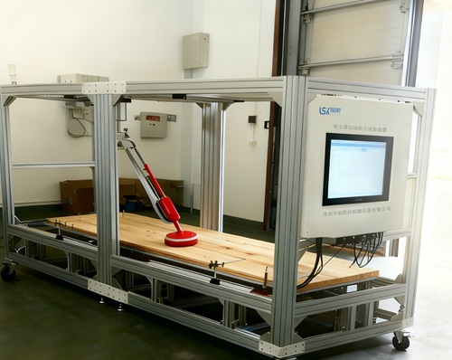 扫地机器人激光标尺测试台