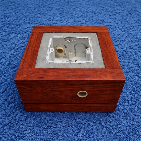 温升试验用暗装式插座安装盒