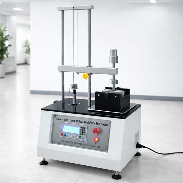 荧光灯座轴向力试验装置